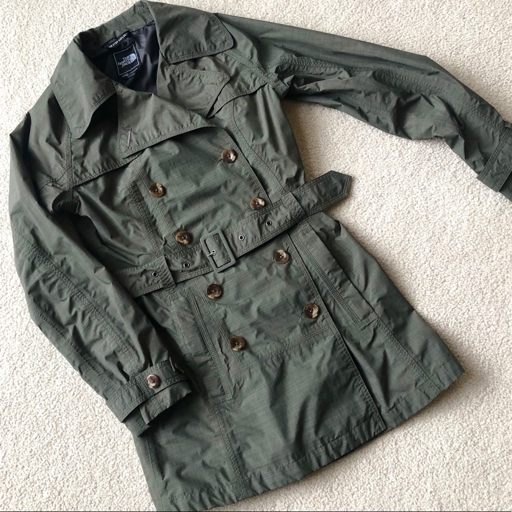 The North Face city midi trench